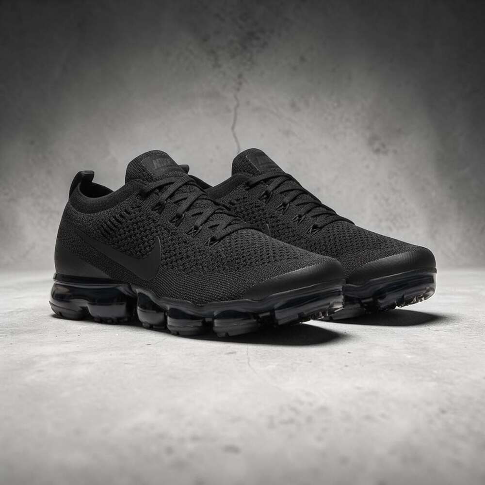 Nike Air VaporMax 2023 Flyknit Size 11 Triple Black